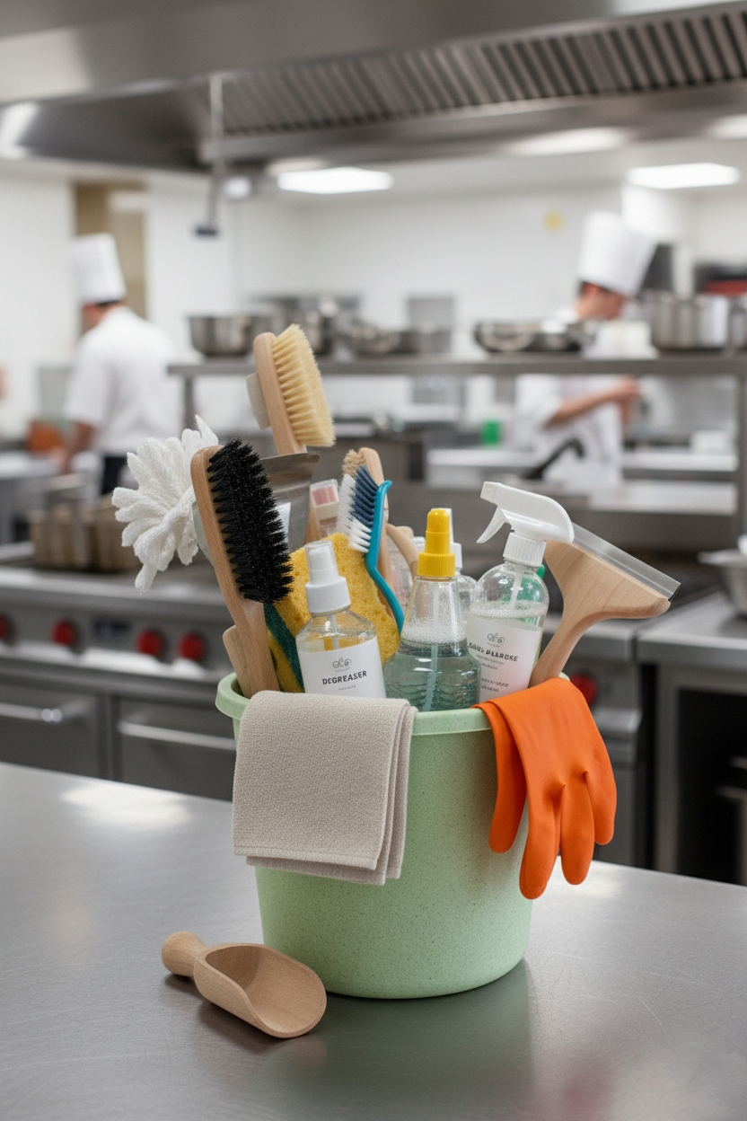 Eco friendly cleaning product use for Commercial Kitchen Cleaning Services Columbia SC